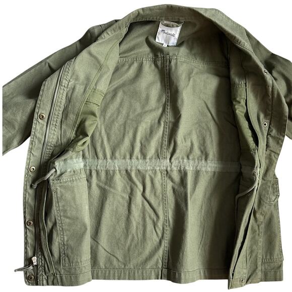 Madewell‎ Dispatch Military Jacket in Desert Olive Green Size Medium - Picture 7 of 10